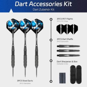 24g Harde Punt Darts Metalen Naalden