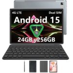 Xgody 4G LTE Tablet Android 15 met SIM en WiFi