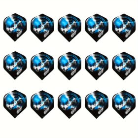 15-Pack Dart Flights met 5 Verschillende Designs