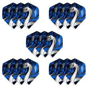 15-Pack Dart flights Beschikbaar in 5 Kleuren