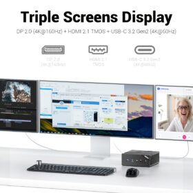 AMD Ryzen 5 6600H PC - 16GB DDR5 512GB SSD