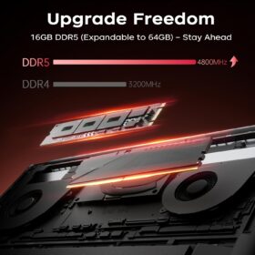 16.1" gaminglaptop met AMD Ryzen 7-processor tot 4.75 GHz