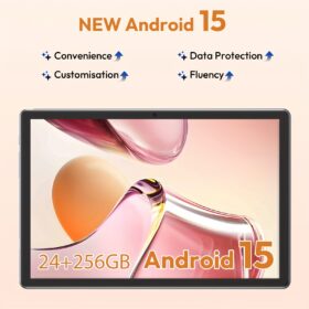 Xgody 4G LTE Tablet Android 15 met SIM en WiFi