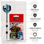 Dartflights Standaard Vierkante flights 21 stuks