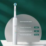 2-Pack USB-C Oplaadbare Elektrische Tandenborstel Reisetui