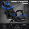 Gaming Stoel, Bureaustoel Uitgerust met Lendensteun