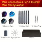 Stalen Dart Set, met 6 Professionele 24G Darts