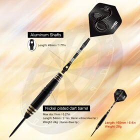 26g Metalen Darten met Harde Punt