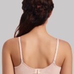 MELENECA Dames Plus Size Doorzichtige Balconette Push-Up BH