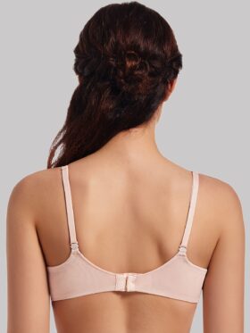 MELENECA Dames Plus Size Doorzichtige Balconette Push-Up BH