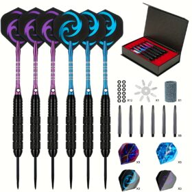 Stalen Dart Set, met 6 Professionele 24G Darts