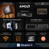 BMAX MINI PC met AMD Ryzen 7 5825U