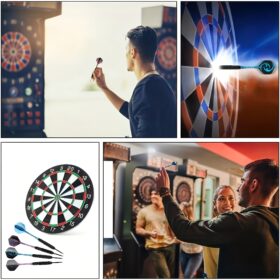 Stalen Dart Set, met 6 Professionele 24G Darts