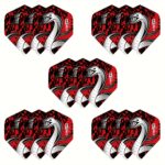 15-Pack Dart flights Beschikbaar in 5 Kleuren