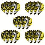 15-Pack Dart flights Beschikbaar in 5 Kleuren