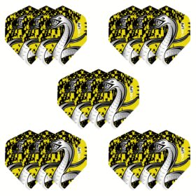 15-Pack Dart flights Beschikbaar in 5 Kleuren