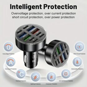 3 stuks 40W Ultra-Snelle Mobiele Telefoon Oplader