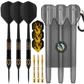 25g 1-delige koperen dartset met aluminium schacht en flight