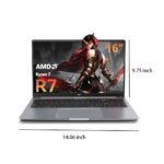 16.1" gaminglaptop met AMD Ryzen 7-processor tot 4.75 GHz