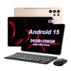 10 Inch Android 15 Tablet PC 2-in-1 Pad