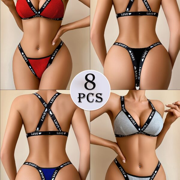 8-delige Dames BH-set