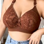 4 stuks kanten borduurwerk plus size bh