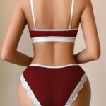 8-delige dames-bh-set, elegant Frans kantontwerp