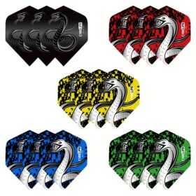 15-Pack Dart flights Beschikbaar in 5 Kleuren