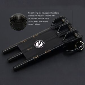 25g 1-delige koperen dartset met aluminium schacht en flight
