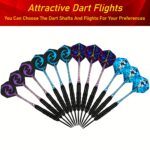 Stalen Dart Set, met 6 Professionele 24G Darts