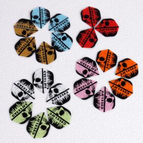 Dartflights Standaard Vierkante flights 21 stuks