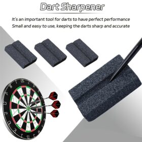 Twee V-vormige dart slijpstenen