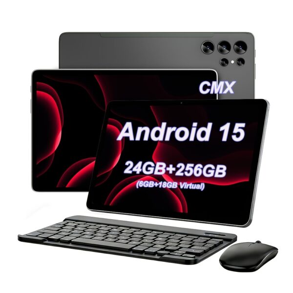 10 Inch Android 15 Tablet PC 2-in-1 Pad