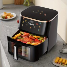 product-fancy-eb08460d-e028-40d9-a7b2-ea1dd79d4c99 10.5L Airfryer met Transparant Venster