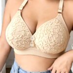 4 stuks kanten borduurwerk plus size bh