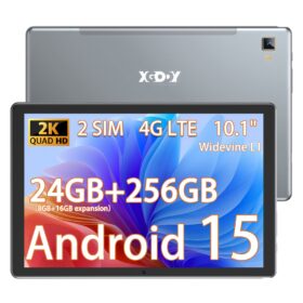 Xgody 4G Lte Tablet Android 15 met SIM en Wifi