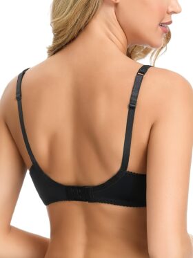 Set van drie damesbh's met beugel