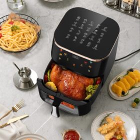 product-fancy-fb7b1d19-5bc3-46e0-a34b-7a146d39d29a 10.5L Airfryer met Transparant Venster