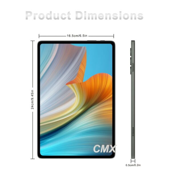 10 Inch Android 15 Tablet PC 2-in-1 Pad