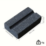 Twee V-vormige dart slijpstenen