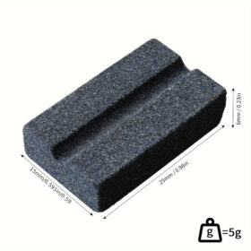 Twee V-vormige dart slijpstenen