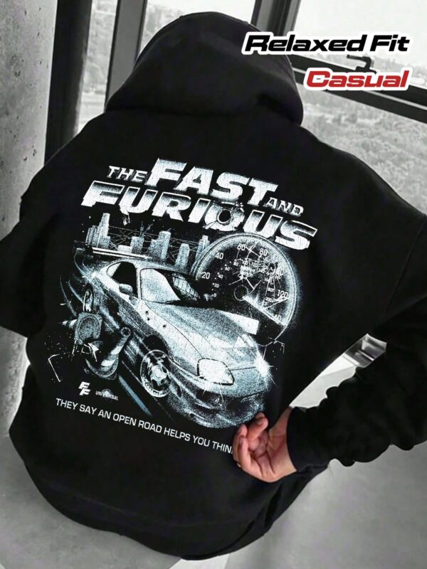 Heren The Fast and the Furious Graphic Hoodie