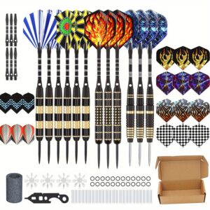 Professionele Dartset | 20, 24 en 26 Gram Stalen Dartpijlen