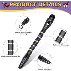 30 stuks Aluminiumlegering Dartschachten