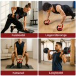 4-in-1 Verstelbare Dumbbell Set met Kettlebell