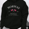 Heren Scandinavisch Schiereiland Noorwegen Hoodie
