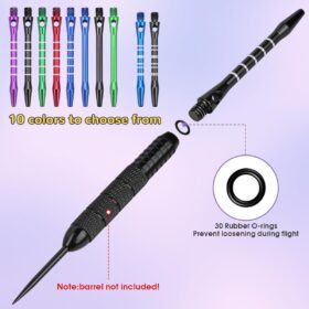 30 stuks Aluminiumlegering Dartschachten