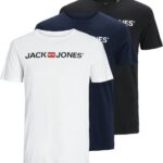 Jack & Jones T-shirts 3-pack Logo T-shirts