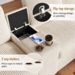 bankstel4 Gestoffeerde bank voor woonkamer met usb