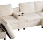 bankstel6 Gestoffeerde bank voor woonkamer met usb